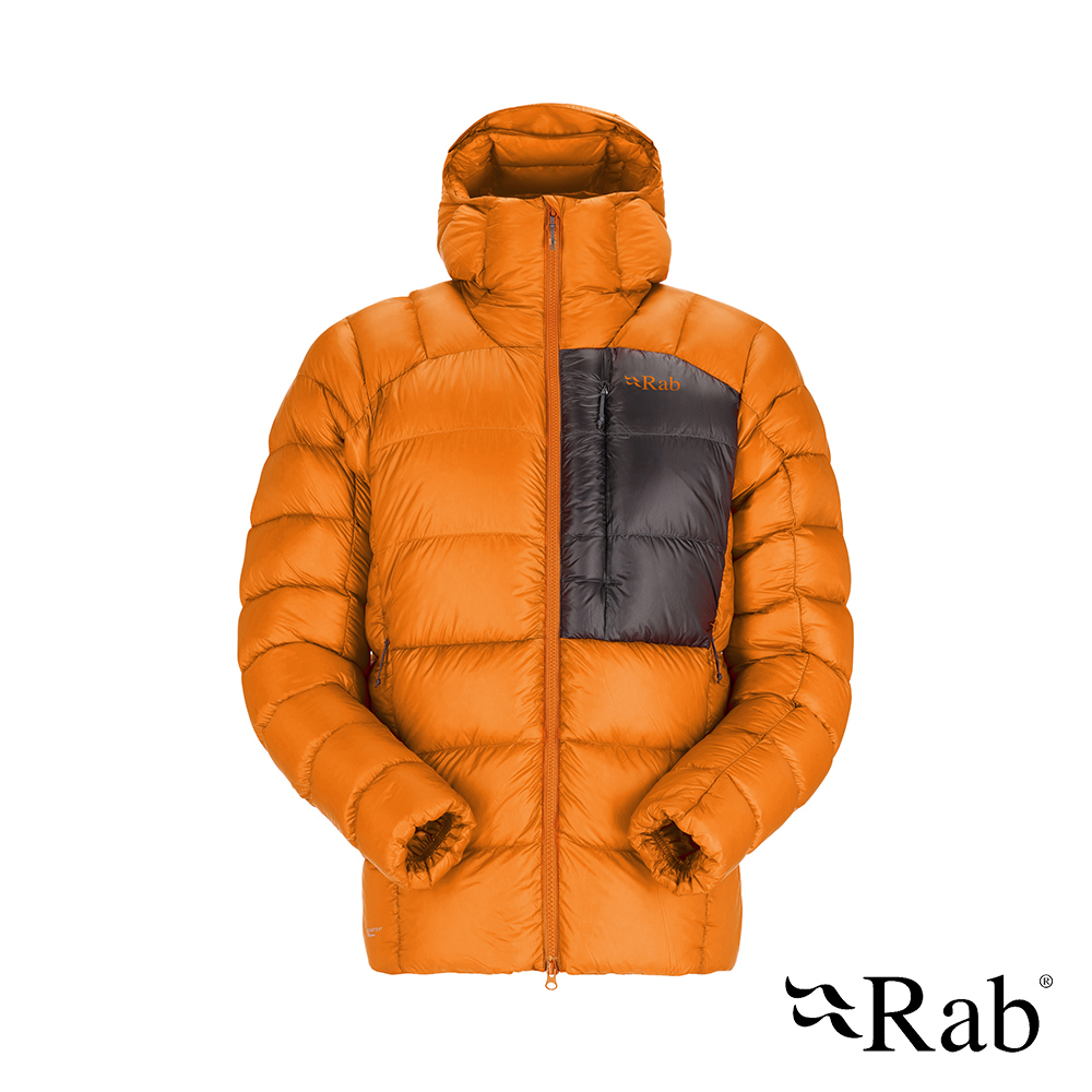 【英國 RAB】Mythic Ultra Jacket 神話保暖羽絨連帽外套 男款 橙橘 #QDB44