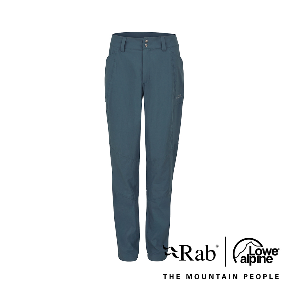 【英國 RAB】Incline Light Pants Wmns 輕量防潑水軟殼長褲 女款 獵戶藍 #QFV06
