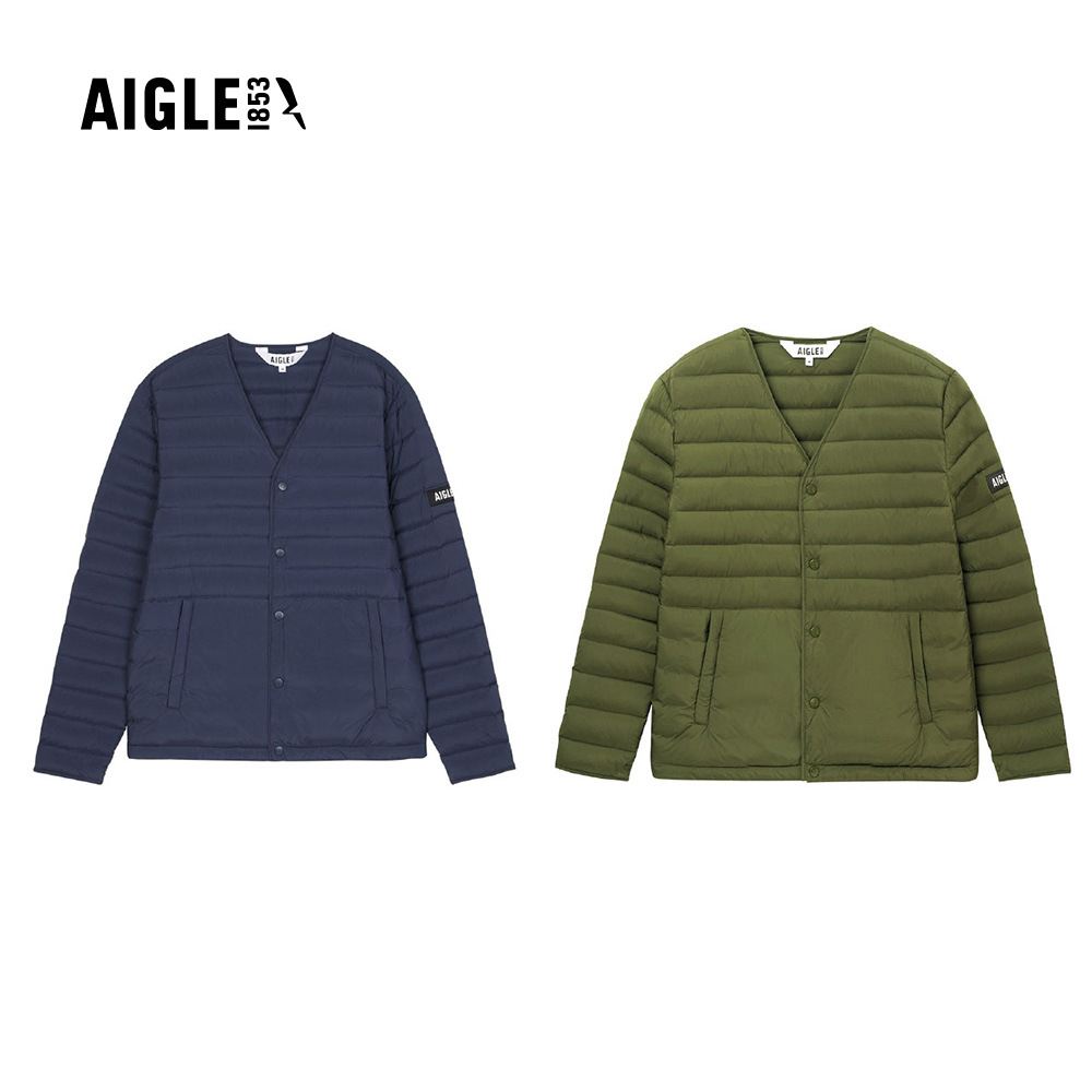 【AIGLE】男 輕量羽絨外套｜AG-3A109