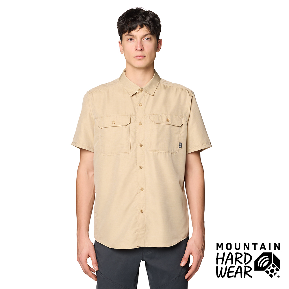 【Mountain Hardwear】Canyon Short Sleeve Men 機能防曬短袖襯衫 沙漠 男款 #211023