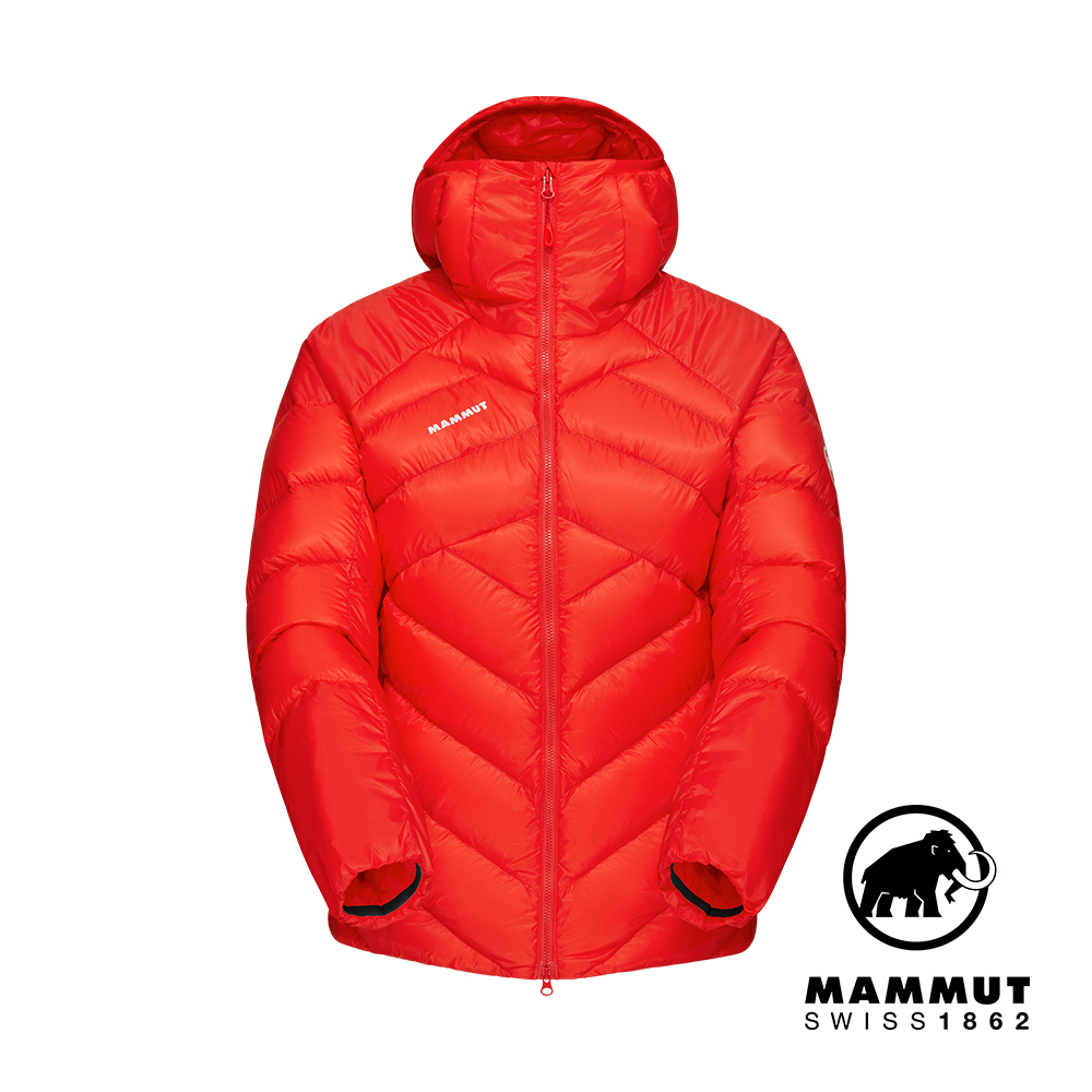 【Mammut 長毛象】Taiss IN Hooded Jacket W 防風防潑水羽絨外套 經典紅 女款 #1013-03290