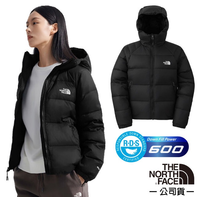 【The North Face】女 WINDWALL 防風防潑水保暖羽絨連帽外套.夾克.風衣/7QVV