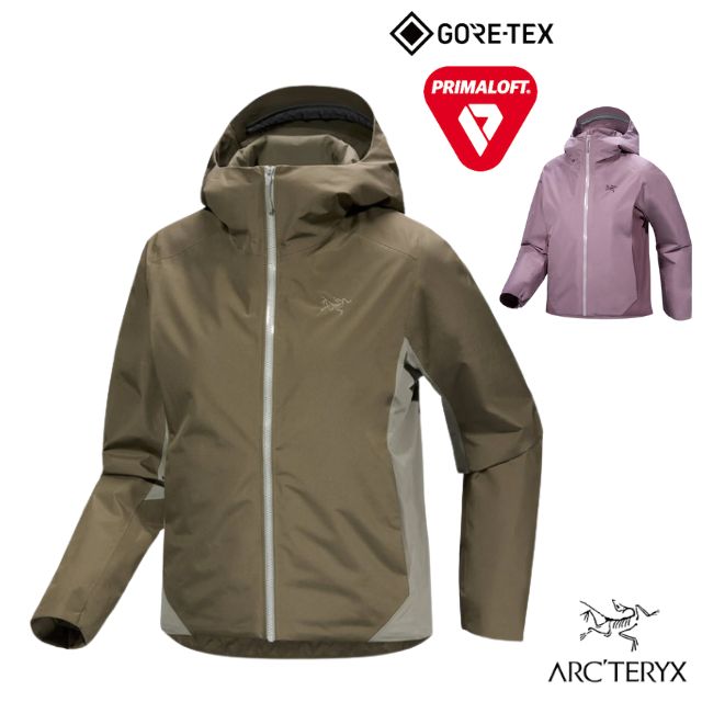 【ARCTERYX 始祖鳥】女 Solano 防風防水保暖透氣化纖連帽外套/X000009163