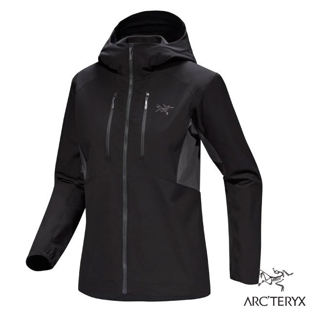 【ARCTERYX 始祖鳥】女 Psiphon 透氣防風耐磨軟殼連帽外套X000009515
