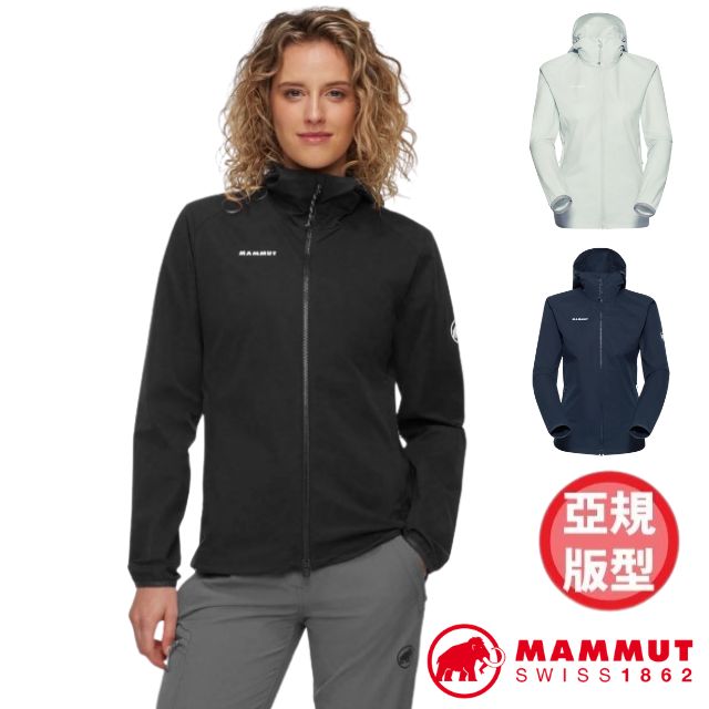 【MAMMUT 長毛象】女 GRANITE SO Hooded AF 超透氣防風防曬軟殼連帽外套/1011-00333