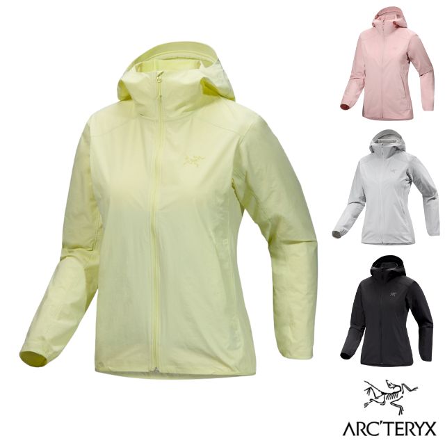 【ARCTERYX 始祖鳥】女 Gamma Lightweight 超輕4D彈性薄軟殼耐磨連帽防風外套/X000007779