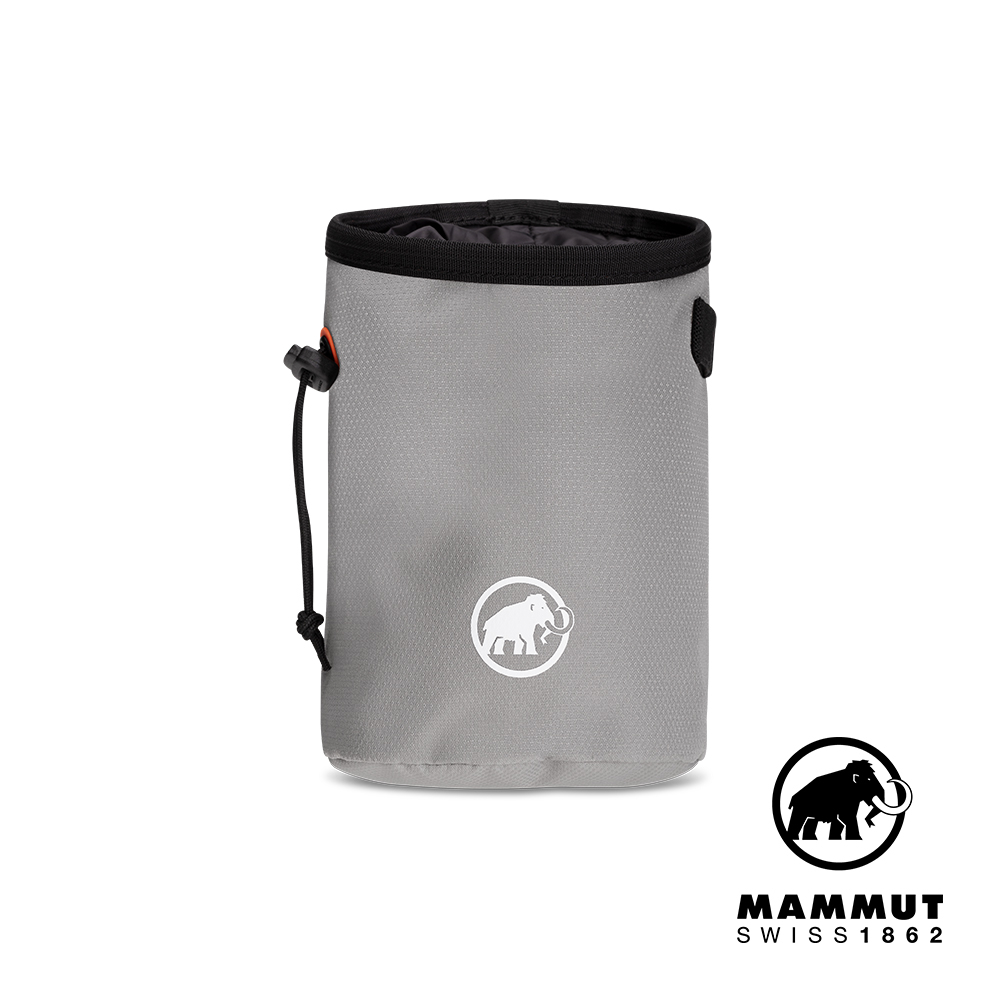 【Mammut 長毛象】Gym Basic Chalk Bag 多用途經典攀岩粉袋/側背包 花崗岩灰 #2050-00320