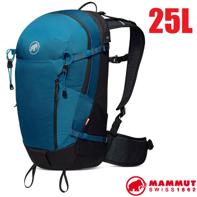 【瑞士 MAMMUT 長毛象】Lithium 25 男輕量登山健行攀登背包25L/2530-03452-50430 藍寶石