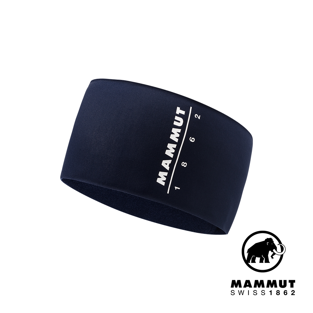 【Mammut 長毛象】Aenergy Headband 輕量彈性快乾頭帶 海洋藍 #1191-00481