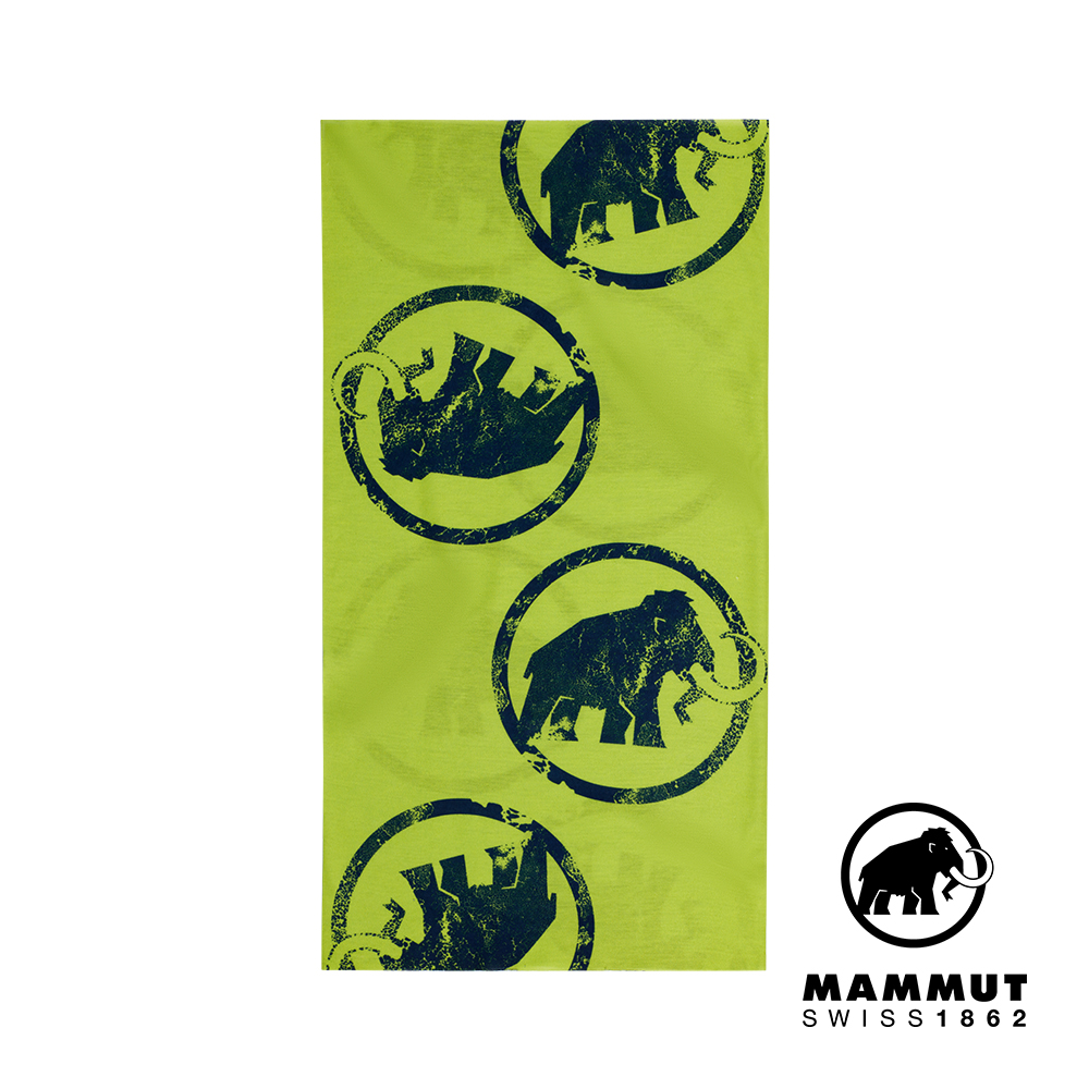 【Mammut 長毛象】Mammut Neck Gaiter 防曬快乾頭巾 淺萊姆綠 #1191-05815