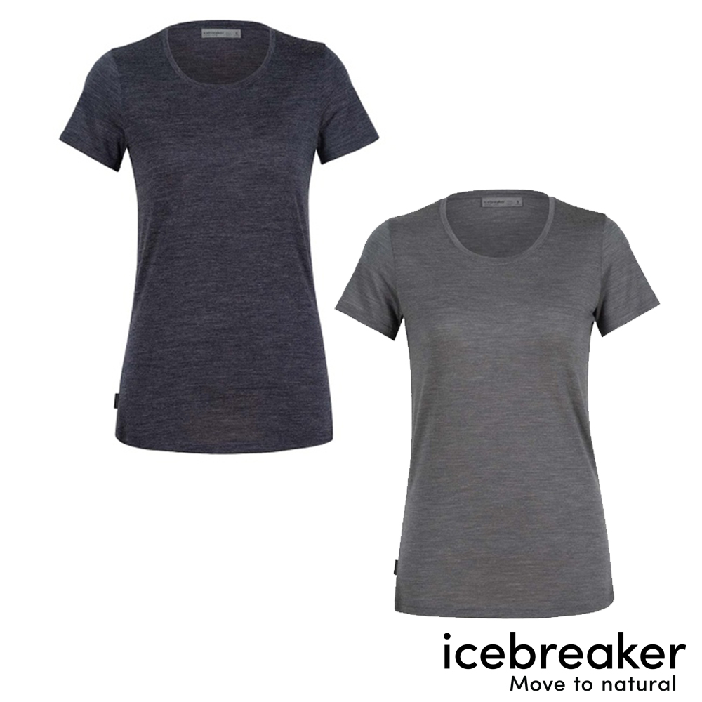 【Icebreaker】女 Cool-Lite™ 網眼圓領短袖上衣-AD145