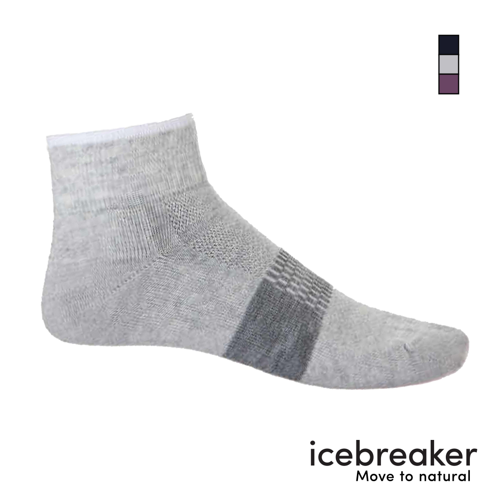 【Icebreaker】女 短筒薄毛圈多功能運動襪