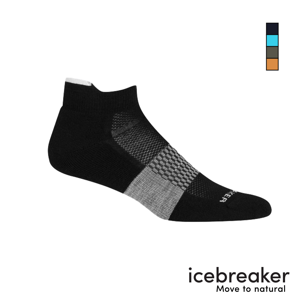 【Icebreaker】男 薄毛圈多功能運動踝襪