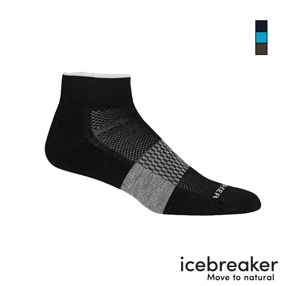 【Icebreaker】男 短筒薄毛圈多功能運動襪