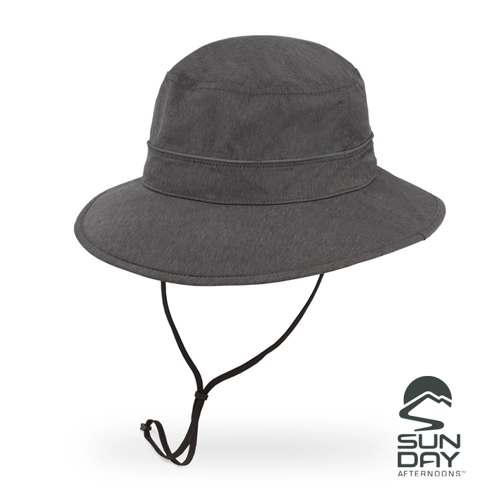 【SUNDAY AFTERNOONS】抗UV防水透氣圓桶帽 Ultra Storm Bucket Hat(暗夜灰)_3A03756B