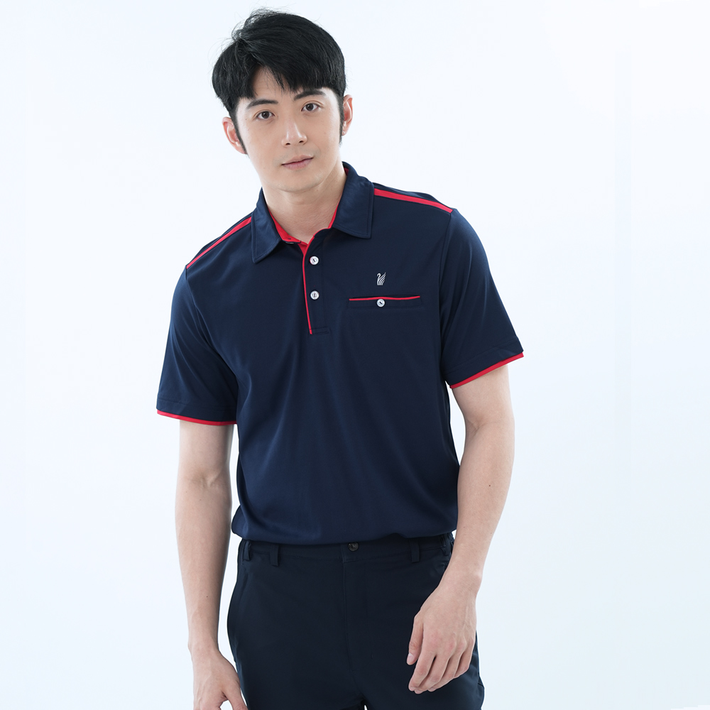 遊遍天下 男款抗UV吸濕排汗短袖POLO衫(GS1046)
