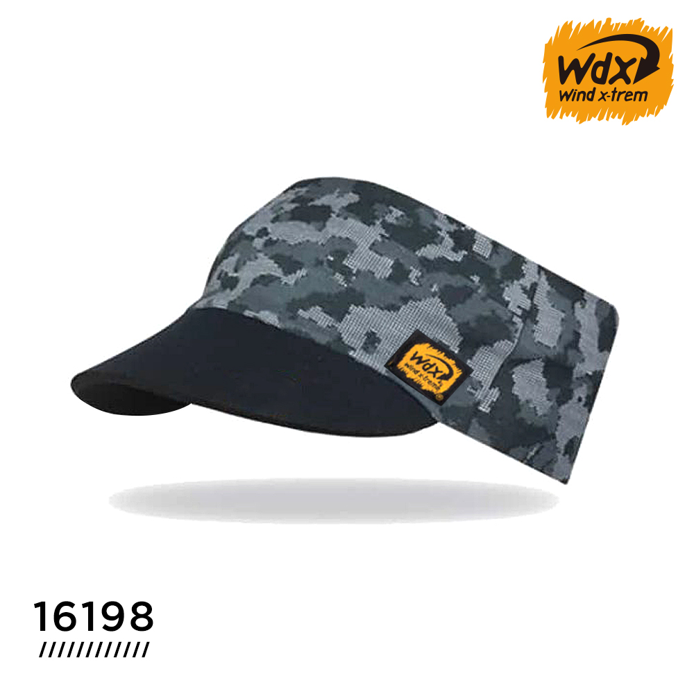 Wind x-treme 多功能頭巾帽 HEADBAND PEAK 16198 / DIGITAL CAMO BLACK