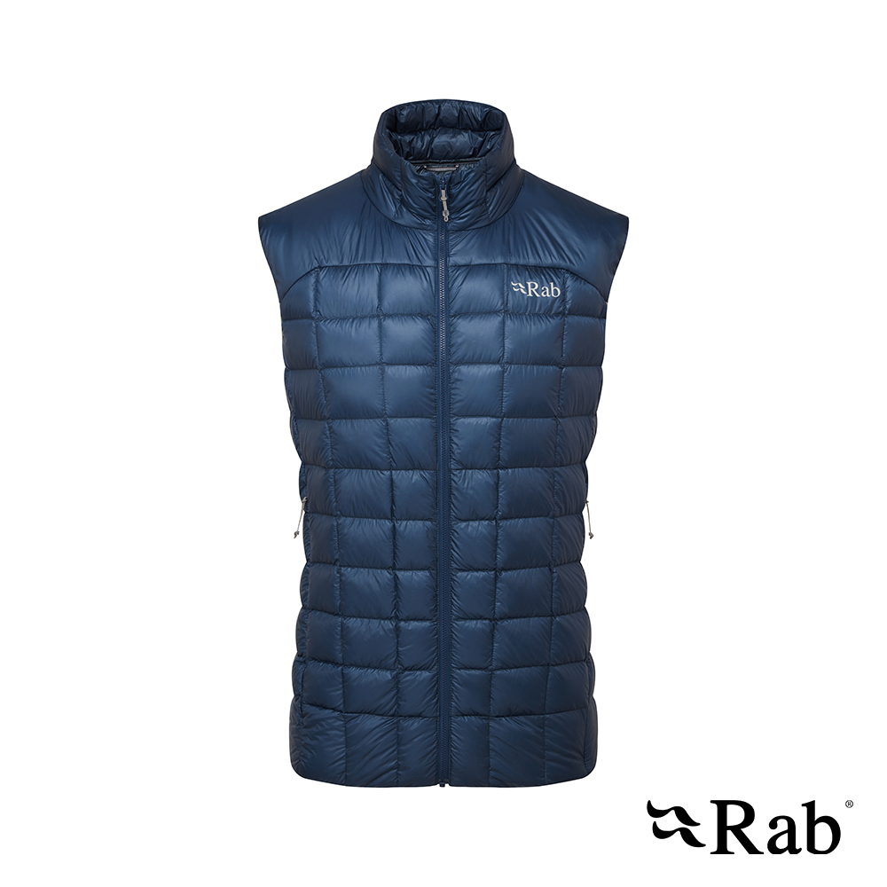 【RAB】Mythic Vest 神話輕量羽絨背心 男款 暴風藍 #QDB57