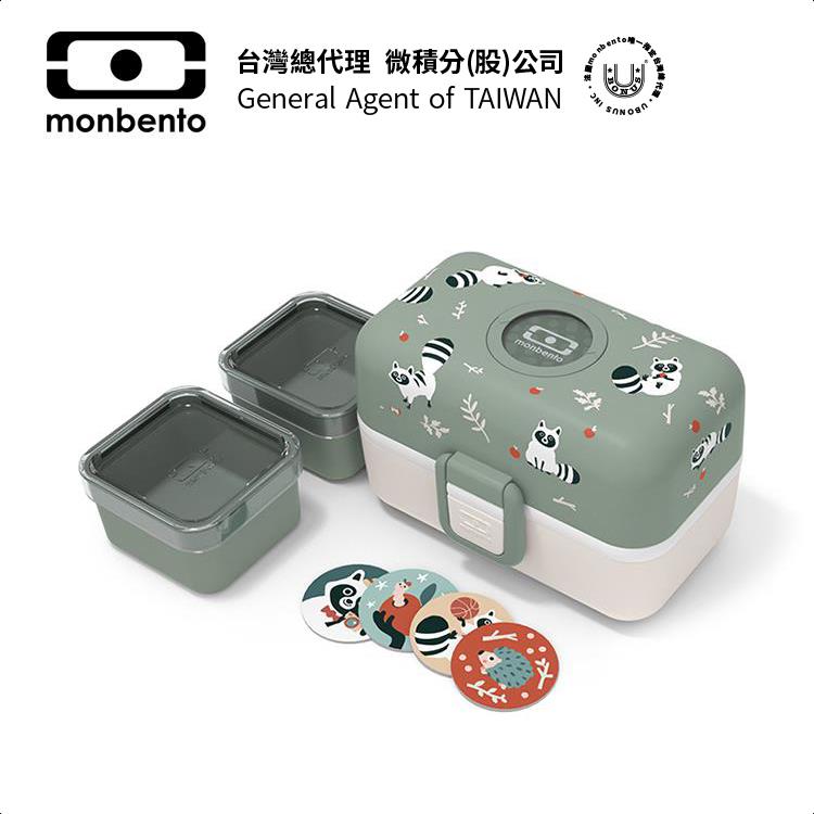 【MONBENTO】兒童便當盒 淘氣浣熊