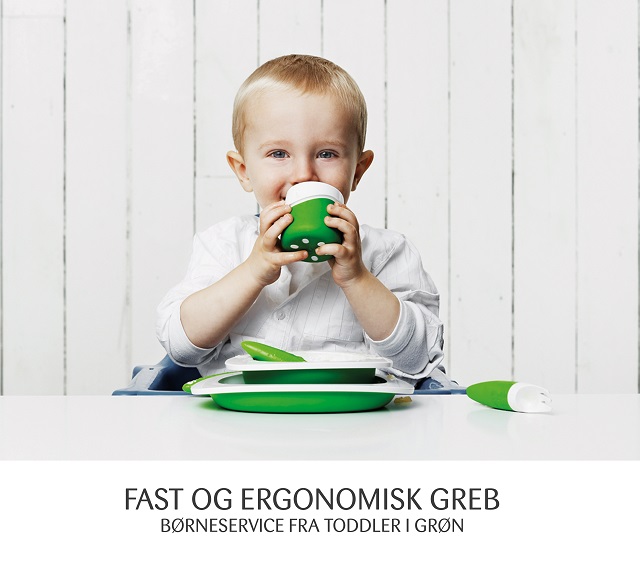 Fabricators Toddler 北歐嬰兒餐具超值整套裝（奇異果綠） - 丹麥製造