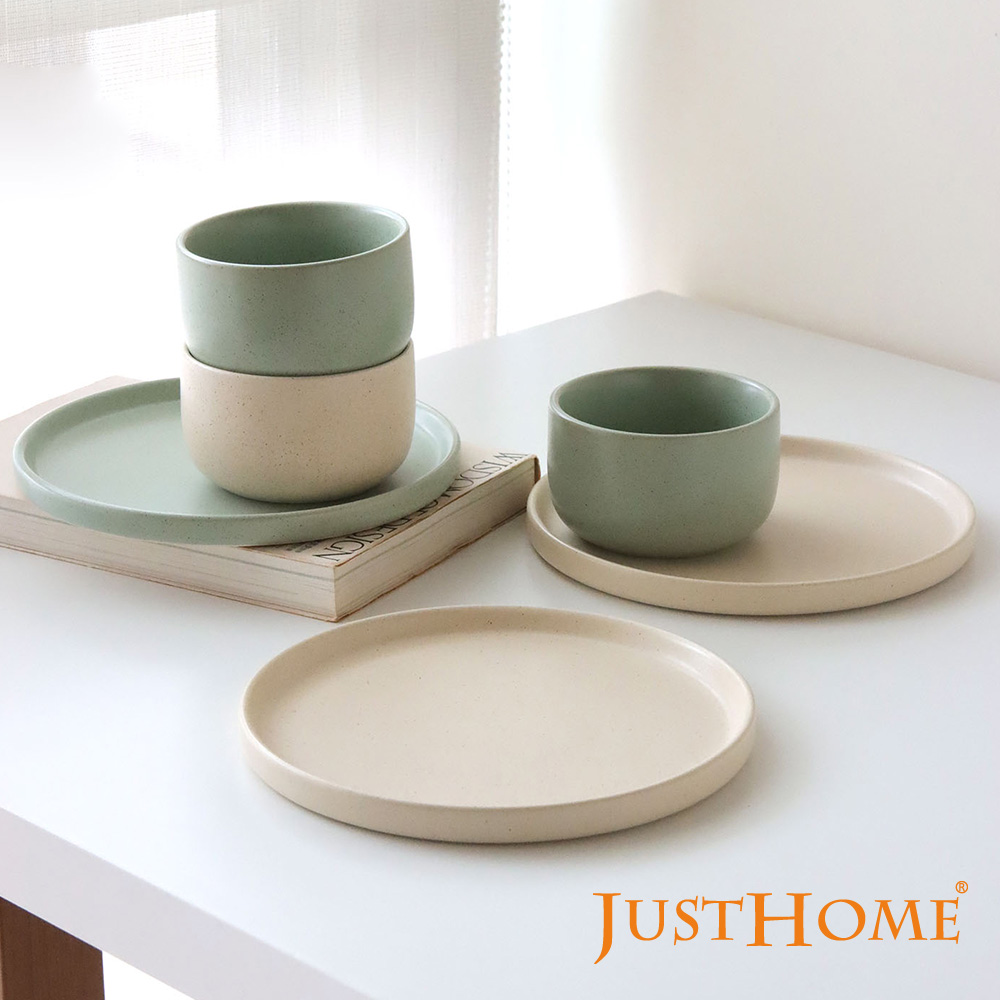 Just Home璞亞陶瓷西式碗盤餐具6件組(碗 盤 餐具組)