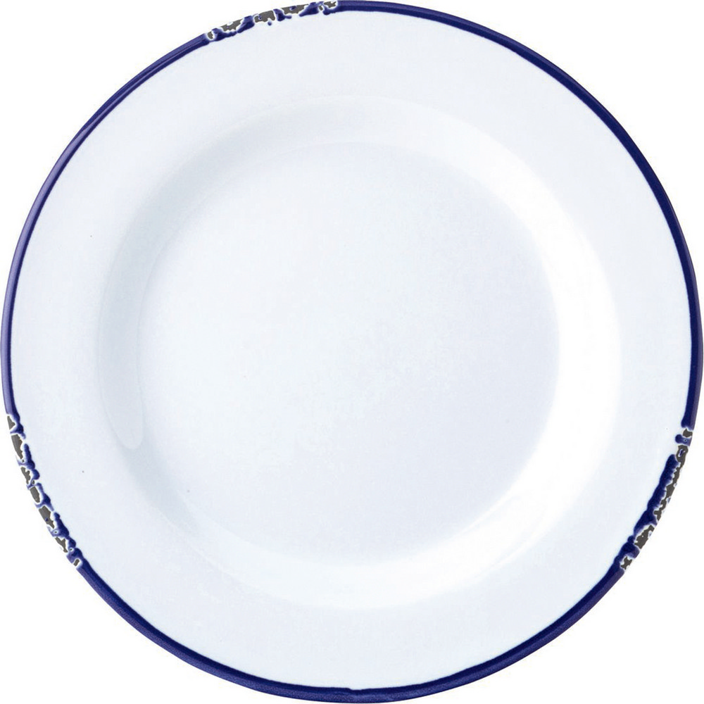 Utopia 復古石陶餐盤(藍20cm)