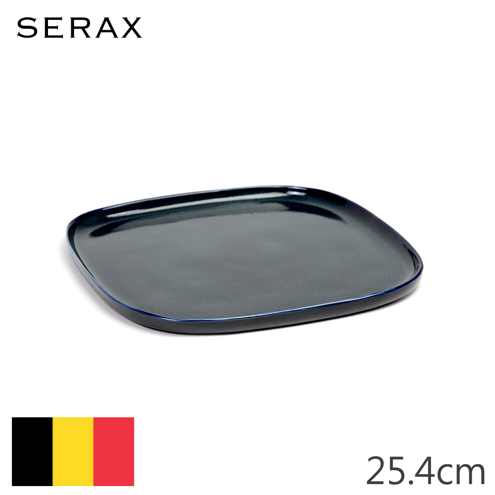 【Serax】比利時製ALG正方盤25.4cm-深藍