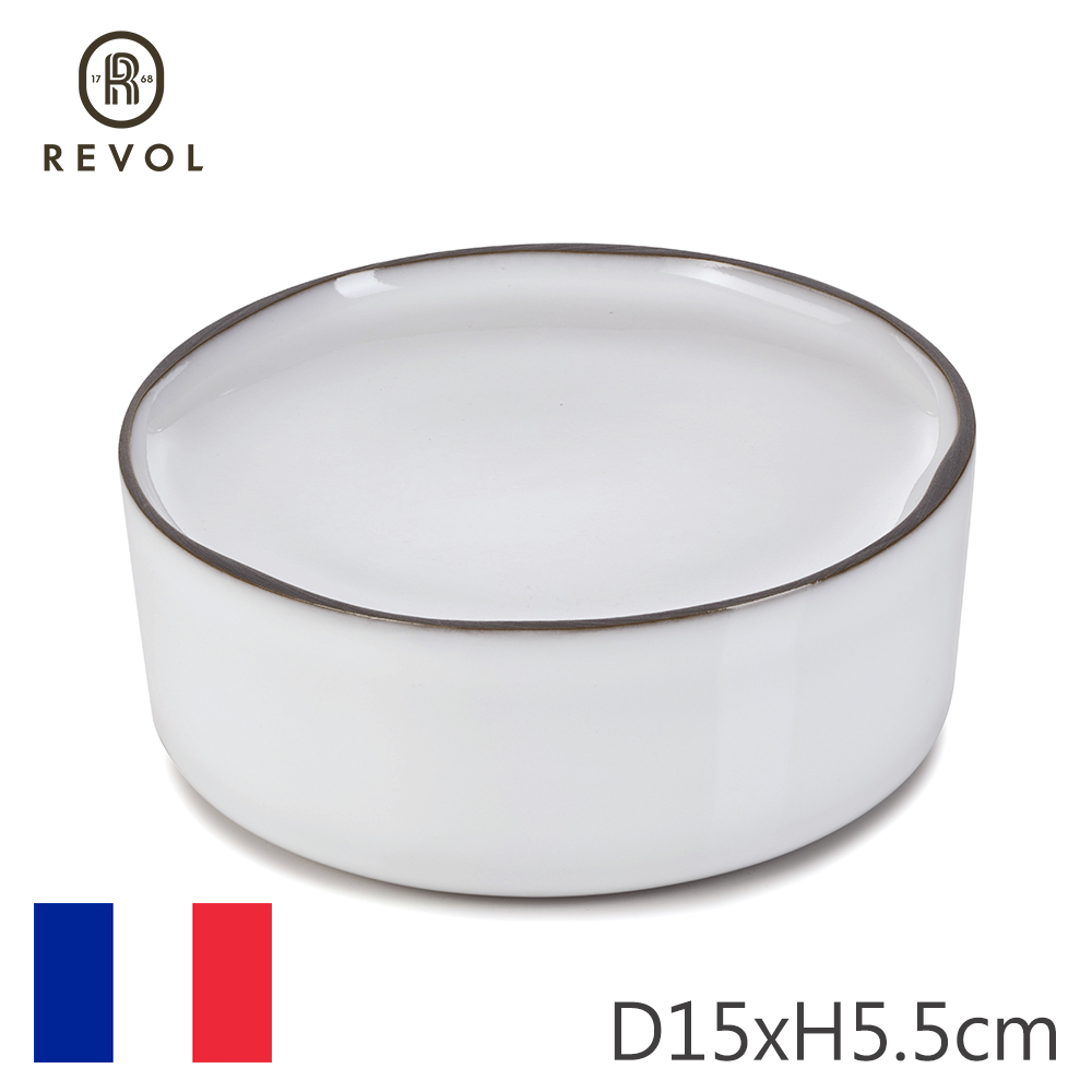 【REVOL】法國CRE點心擺設小圓座D15cm-亮白