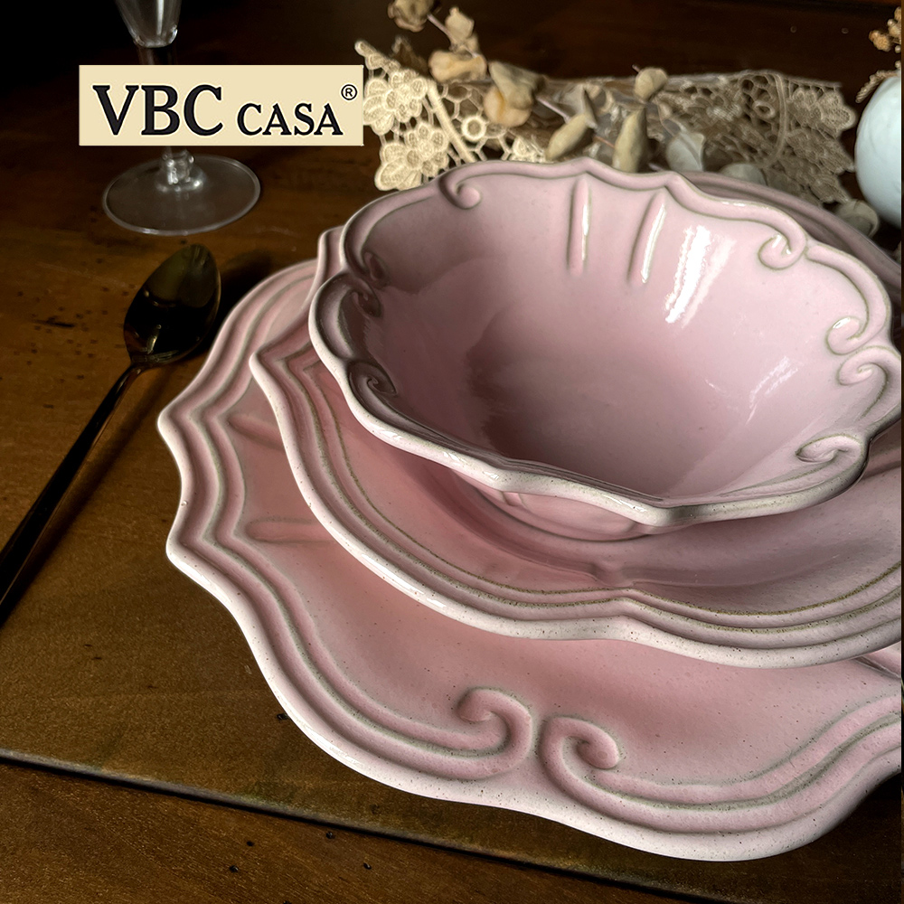 義大利VBC casa-FONDACO系列-主餐碗盤3件組(麥片碗+湯盤+主餐盤/三色挑選)