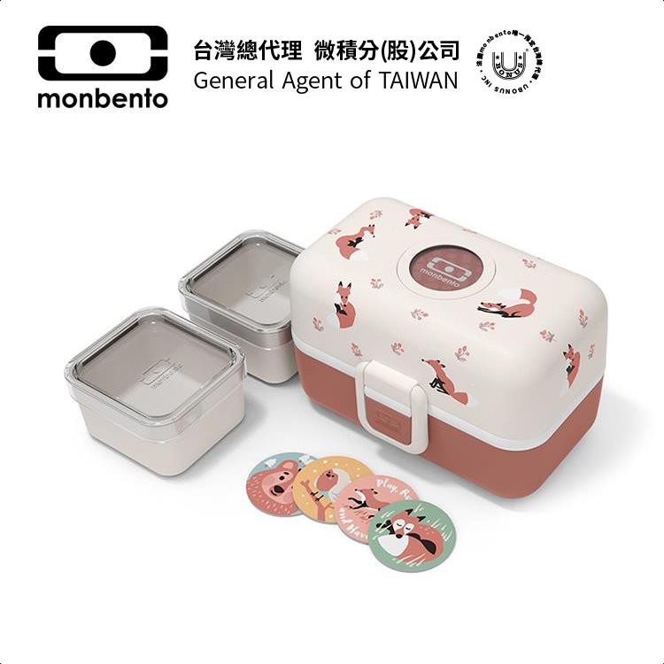 【MONBENTO】兒童便當盒 靈氣萌狐