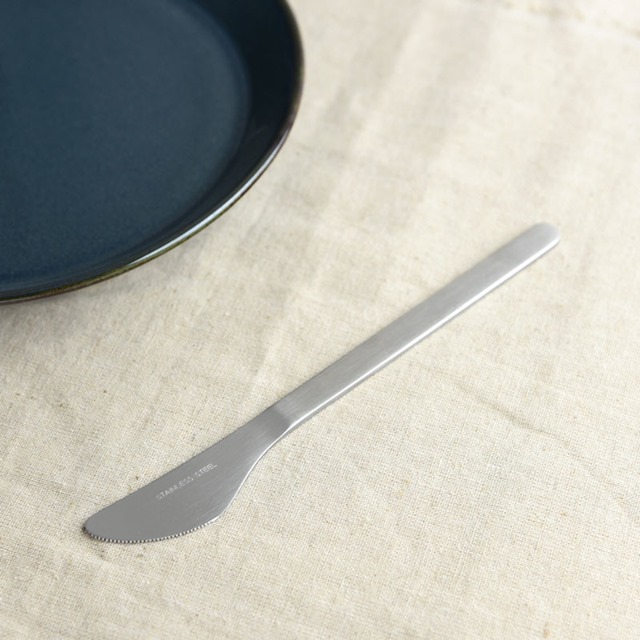 【SALUS】日本製 機內食霧面不鏽鋼餐具 餐刀