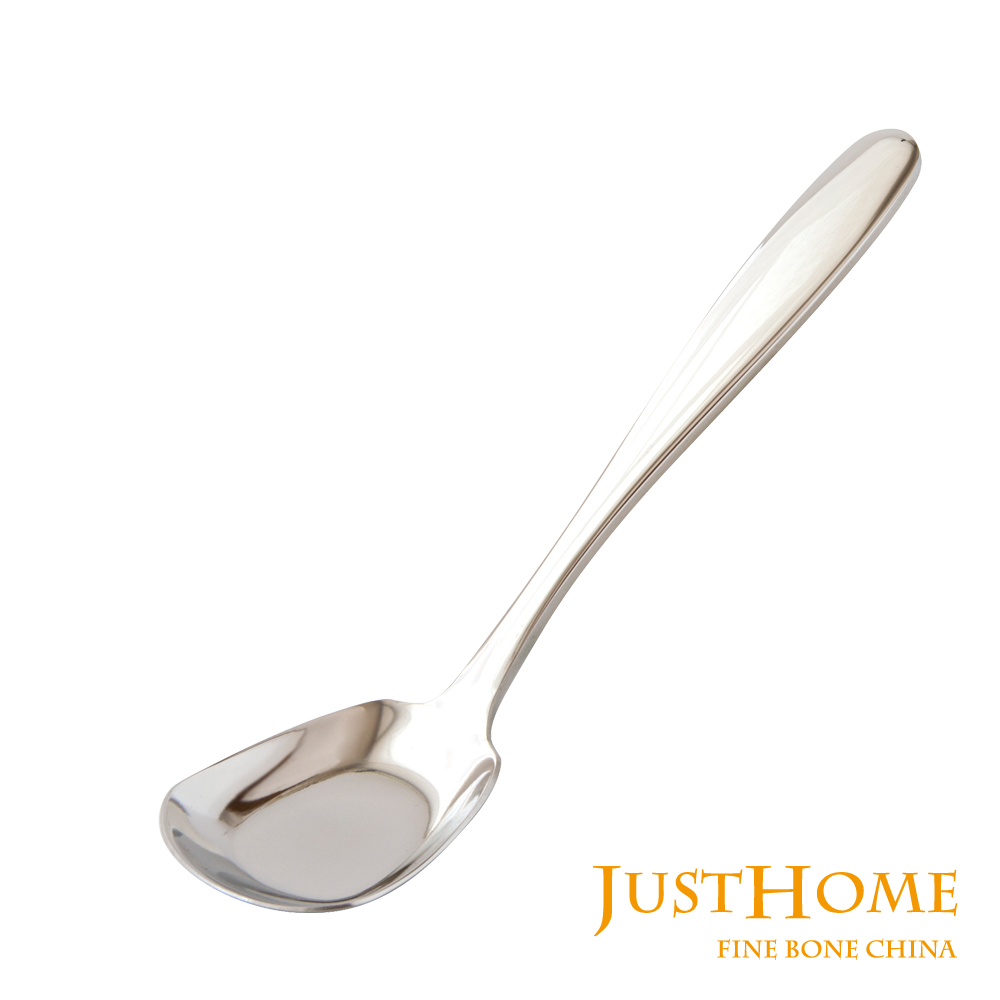 【Just Home】JH304不鏽鋼方頭造型湯匙15.5cm(5件組)