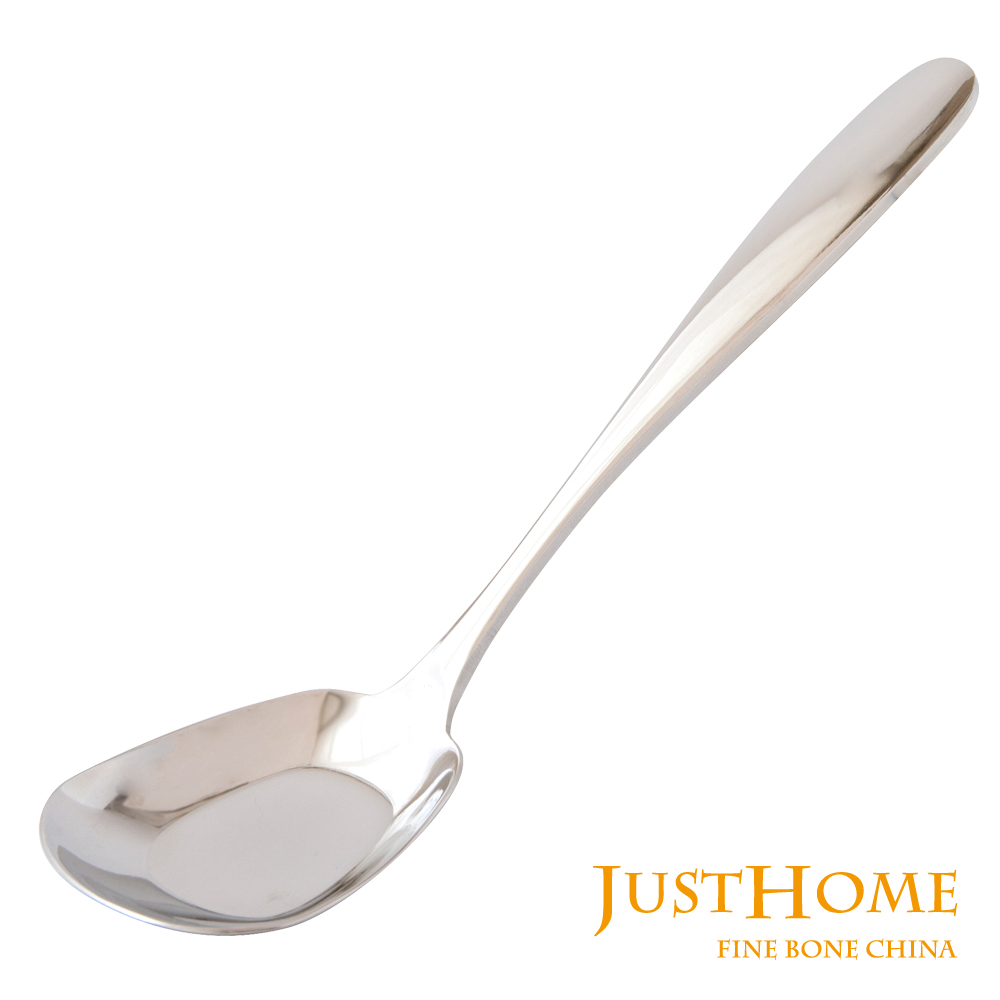【Just Home】JH304不鏽鋼方頭造型匙19cm(4件組)