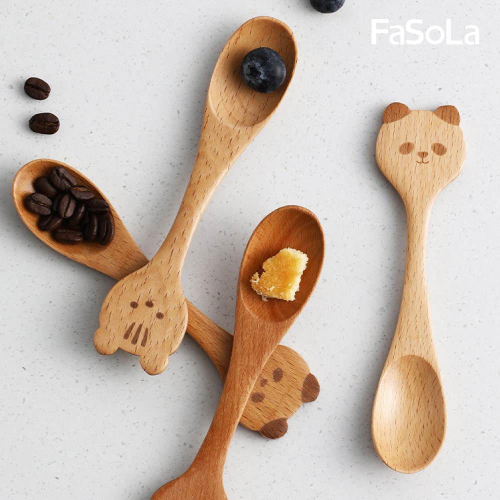 FaSoLa 鹿奈 櫸木 木勺 木湯匙