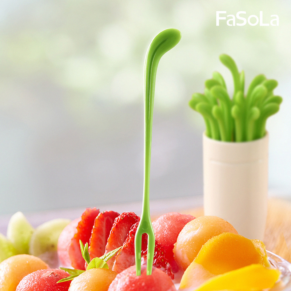 FaSoLa 創意蘿蔔造型水果叉