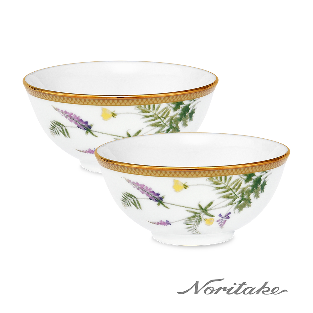 【Noritake】富良野之春 麵碗16.2CM(2入)