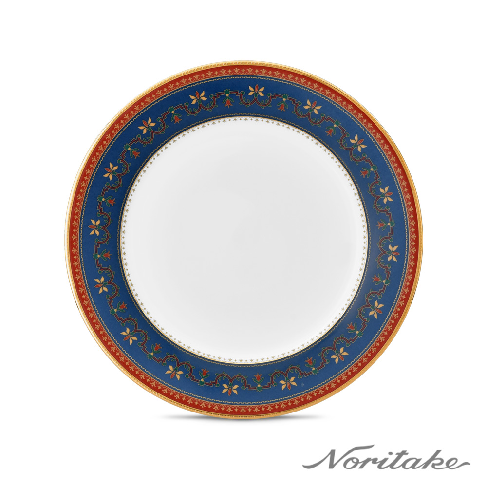 【Noritake】皇家大道-金邊主餐盤 27CM