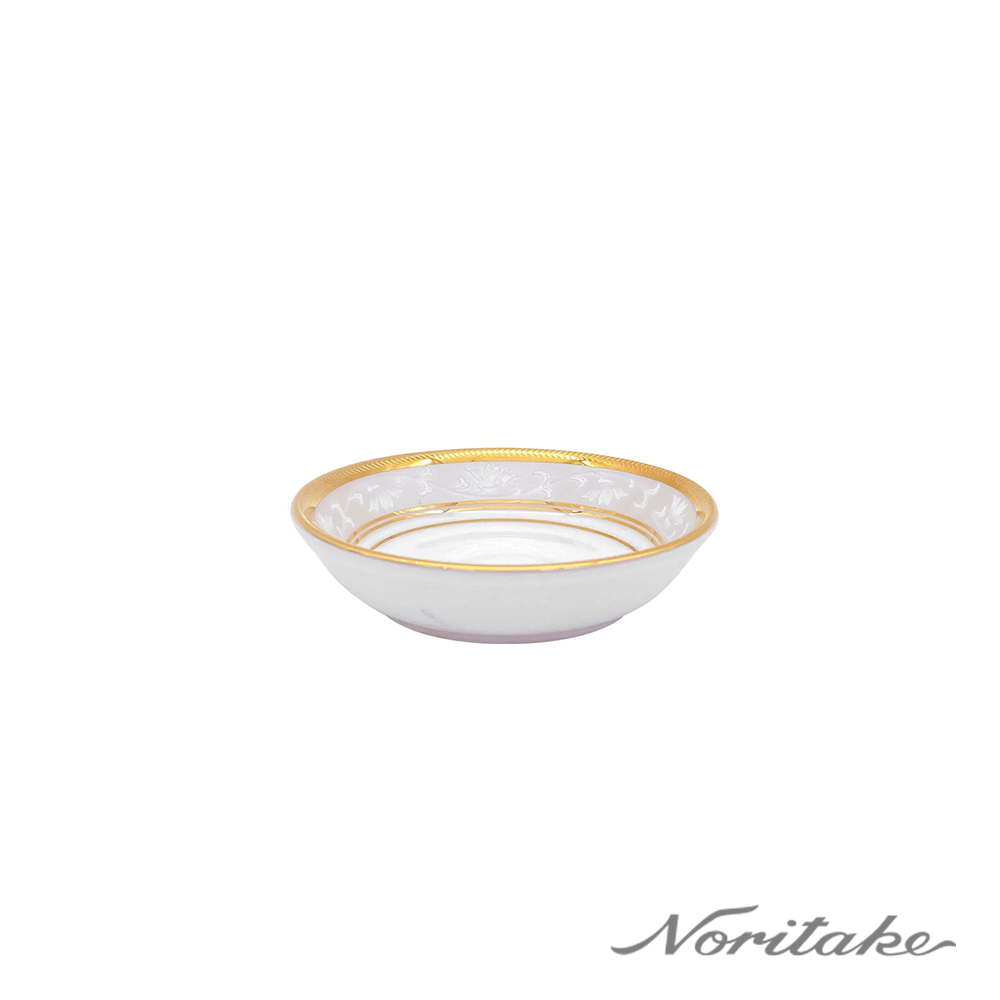 【Noritake】花舞春風-銀邊 湯盤22.6cm