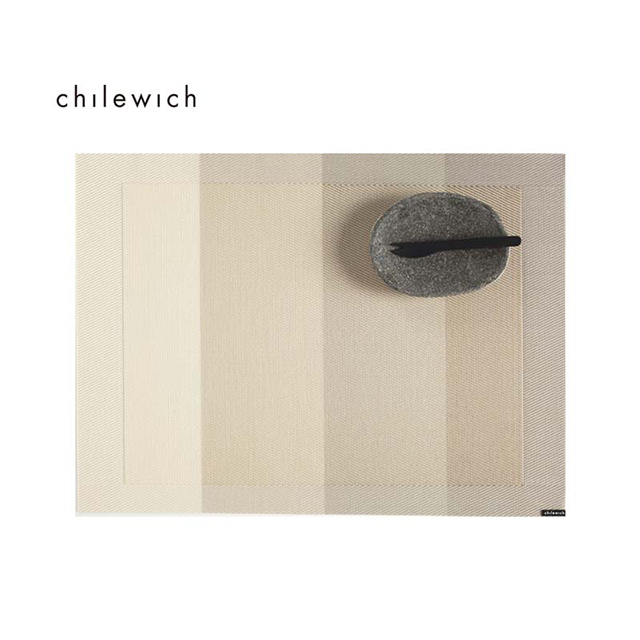 美國Chilewich細網Color Tempo系列餐墊36*48cm-漸層象牙卡其