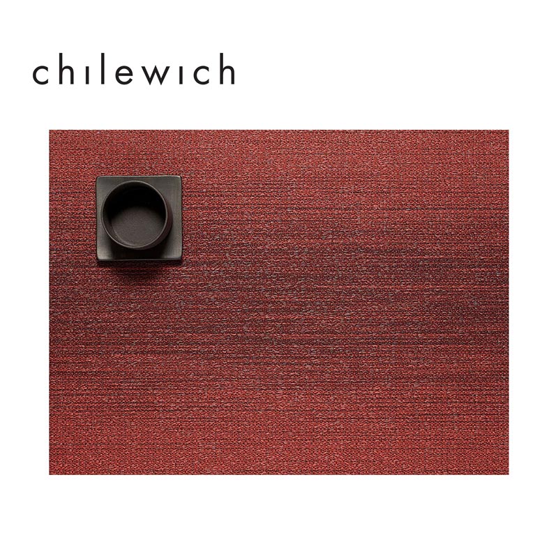 美國Chilewich光影Ombre系列-餐墊36*48cm-露比紅