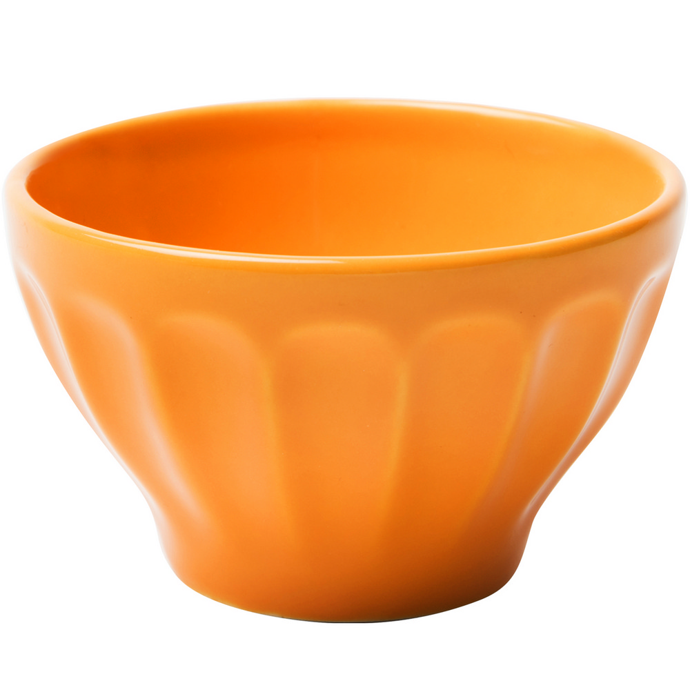 EXCELSA 直紋餐碗(橘10cm)