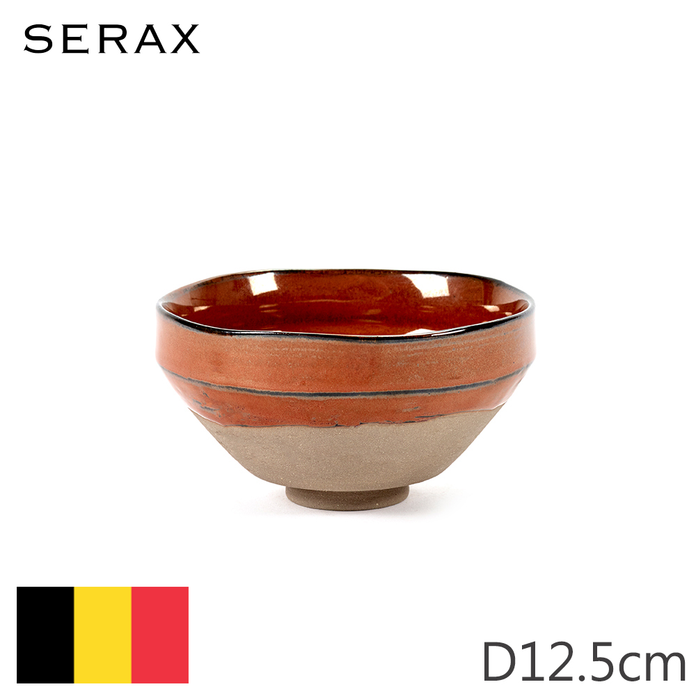【Serax】比利時製MERCI N°3中碗D12.5cm-紅