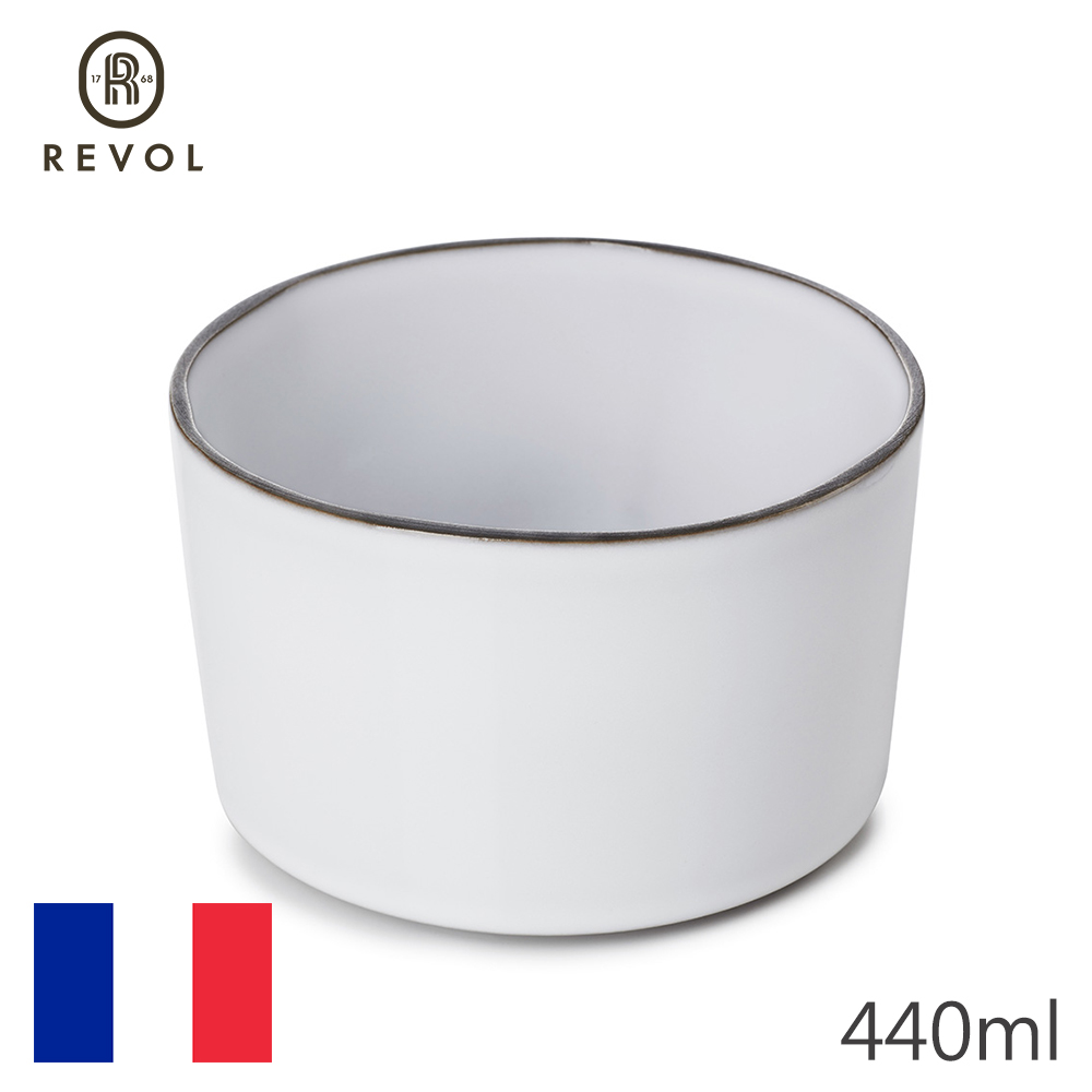 【REVOL】法國CRE沙拉碗D11cm-亮白
