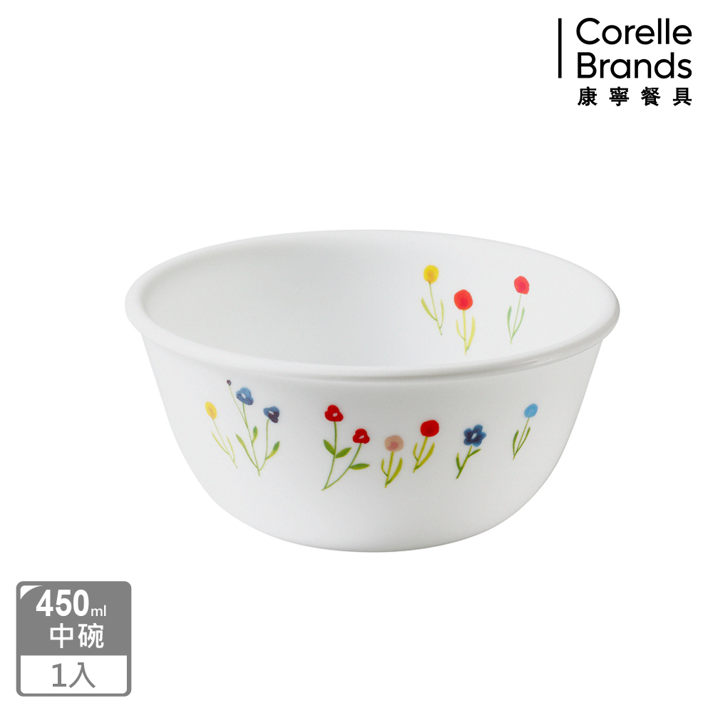 Corelle Brands 康寧餐具 春漾花朵450ml中式碗