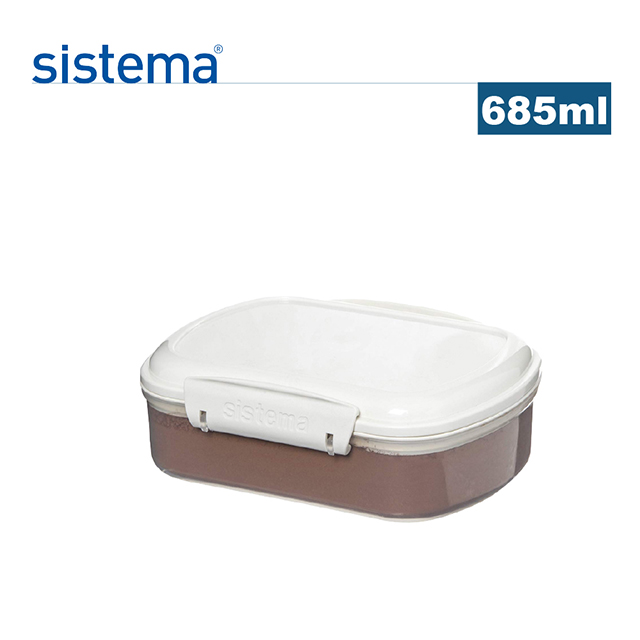【sistema】紐西蘭進口烘焙扣式保鮮盒(685ml)