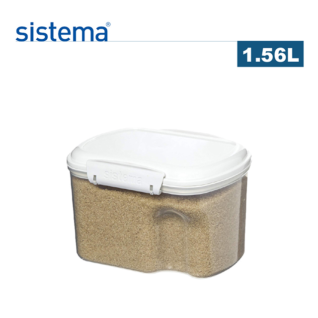 【sistema】紐西蘭進口烘焙扣式保鮮盒(1.56L)