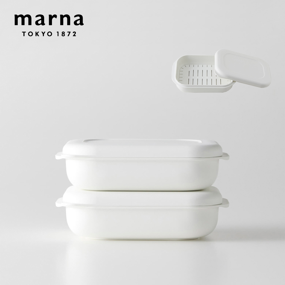 Marna 冷凍微波米容器-大(250g)-2入
