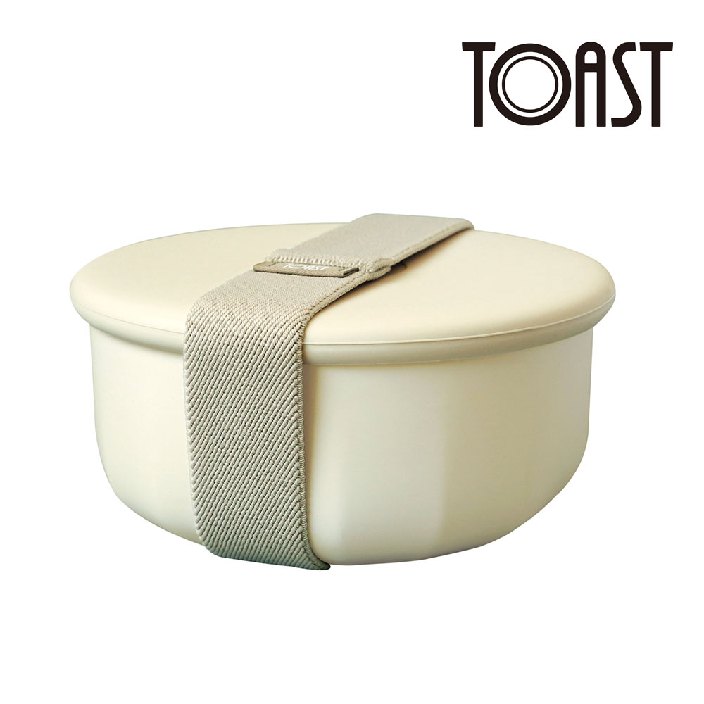 TOAST / RONDE 陶瓷深碗便當盒-米白