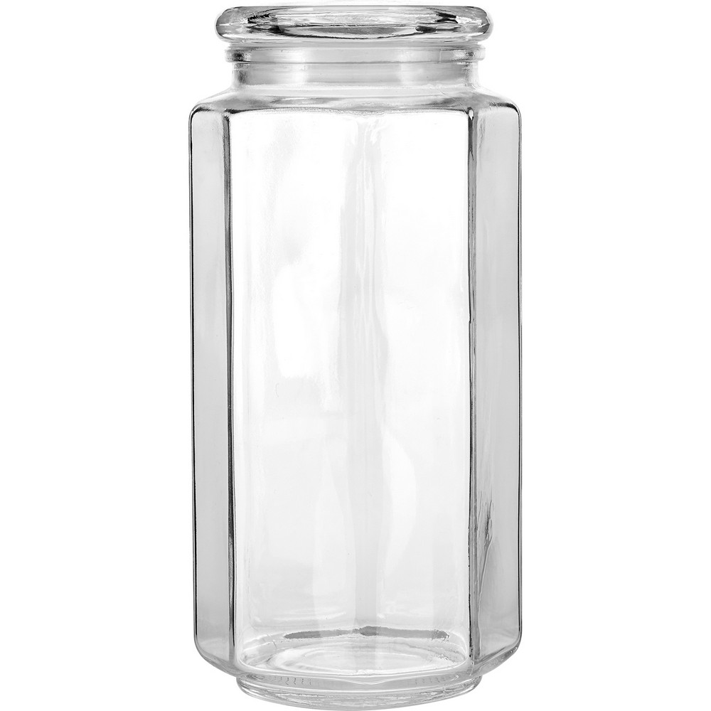 Premier 8角玻璃密封罐(1.3L)