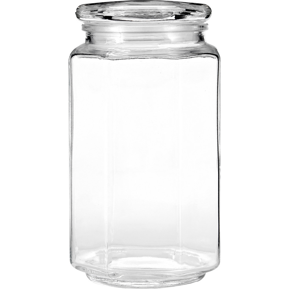 Premier 8角玻璃密封罐(1.04L)